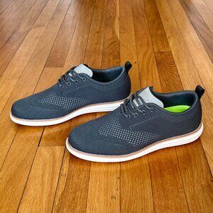Vance Ezra Wingtip Oxford - Grey - Men's Size 9 - New!
